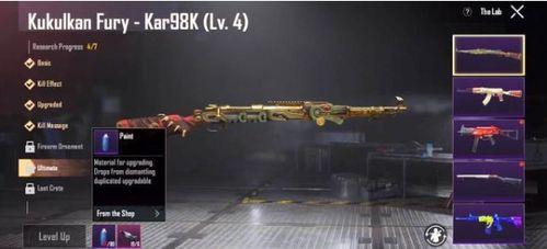 枪皮肤和平精英最新爆料,枪皮肤升级！和平精英最新爆料揭秘全新枪械外观  第3张